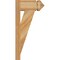 Ekena Millwork Traditional Arts & Crafts Rough Sawn Outlooker, Western Red Cedar, 6"W x 12"D x 24"H OUT06X12X24TRA03RWR - alternate 2